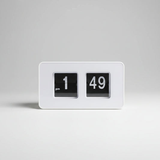 Creative Home Retro Flip Digital Clock.